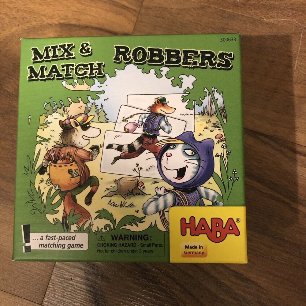 HABA Mix&Match Robbers Children Board Game